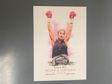 Laila Ali 2007 Topps Allen & Ginter Rookie Card RC Boxing Champion #309 N5