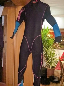 Rofos SUB, Halbtrockenanzug 5 mm, Damen, Größe M, schwarz, mit Rückenzip - Bild 1 von 3