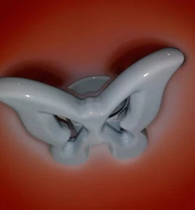 Butterfly Tea Light Candle Holder Carolina blue Home Decor Gift - Picture 1 of 6