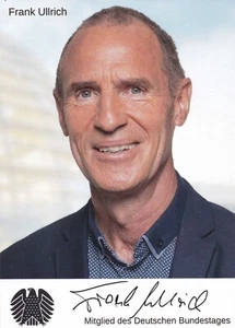 Autogrammkarte Frank Ullrich - SPD - Deutscher Bundestag - Politik / Biathlon - Bild 1 von 1