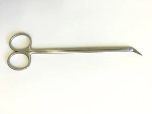 Surgical Vascular Scissor Angled 25 Degrees 7" General Instruments 14-02063-19 - Picture 1 of 1