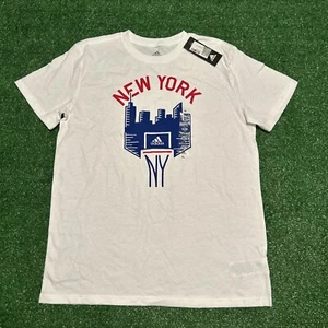 Unisex Adidas New York Tee XL (18 -20) White - Picture 1 of 4