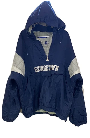 Georgetown Hoyas Winter Starter Jacket RARE Mens Size XL  JORDAN 1 RETRO HIGH 85 Cover