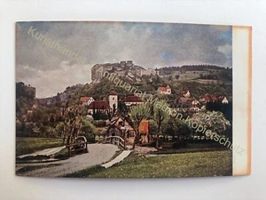 AK Streitberg Brücke Mühle um 1910 ungelaufen Wiesenttal Forchheim - Bild 1 von 2