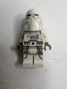 LEGO Minifigure Star Wars Snowtrooper Printed Legs Dark Tan Hands Frown swbx - Picture 1 of 8