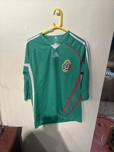 MEXICO NATIONAL TEAM 2008 HOME FOOTBALL SOCCER SHIRT JERSEY CAMISETA ADIDAS XL - Picture 1 of 12