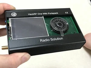 Najnowszy PORTAPACK do radia definiowanego programowo HACKRF ONE SDR + obudowa + TXCO - Zdjęcie 1 z 12