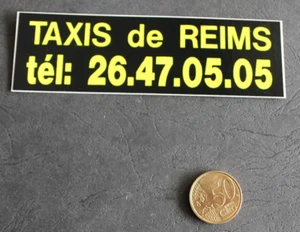 Autocollant / Sticker - TAXIS de REIMS - Picture 1 of 2