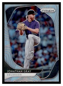 2020 Panini Prizm Silver Prizm #48 JONATHAN GRAY Colorado Rockies ~F3V