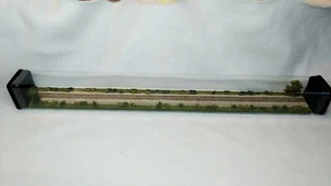 Z SCALE 20" DISPLAY TUBE - "SUMMER SCENE" - FOR ANY Z TRAINS - Picture 1 of 11