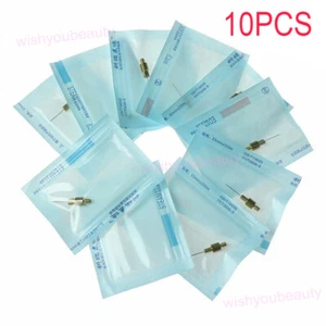 10Pcs Set Micro Copper Needles Skin Tag Laser Removal Plasma Pen Mole Freckle - Picture 1 of 7