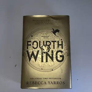 Fourth Wing by Rebecca Yarros (2023, Hardcover) 1 - Foto 1 di 5