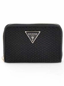NEW GUESS Wallet PHAEDRA Female Black - SWWG9638140BLA - Picture 1 of 4