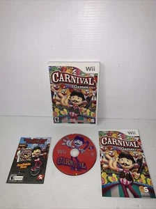 Carnival Games (Nintendo Wii, 2007) Complete Tested Working - Picture 1 of 5