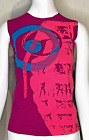 NEU OHNE ETIKETT GLAMHEAD ärmelloses POP ART T-Shirt Handgranate Größe S, 2000er MOD