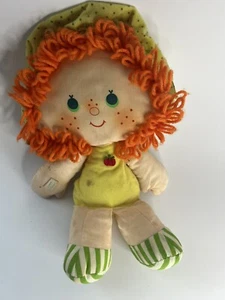Muñeca de trapo de peluche Kenner Apple Dumpling juguete de peluche amarillo pastel corto de fresa - Imagen 1 de 4