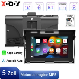 5''Touch screen Motorrad Doppeltes Bluetooth Auto Navigationsgerät MIT GPS Navi - Bild 1 von 14