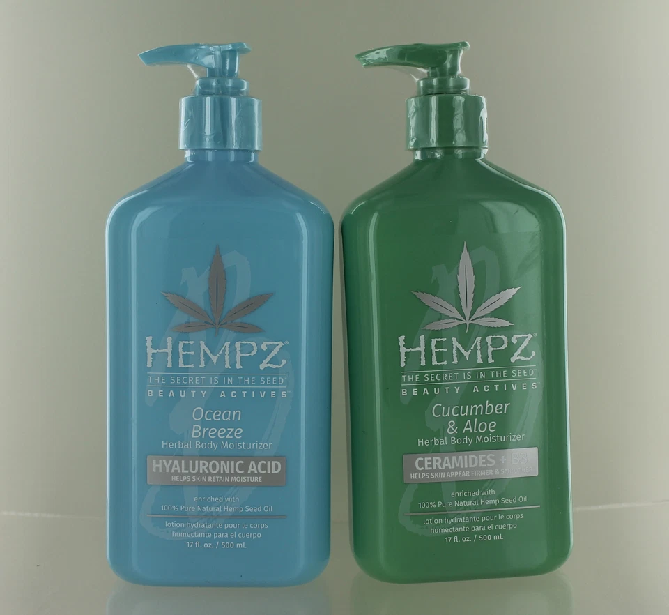 Hempz Cucumber & Aloe Moisturizer 17oz 1 Pack