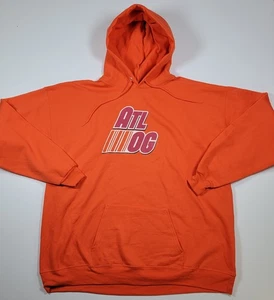 Atl OG Mens XL Hoodie Long Sleeve Pullover Hanes Brand Atlanta - Picture 1 of 4