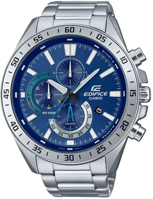 Orologio Uomo Casio Edifice Acciaio Cronografo Blu EFV-620D-2AVUEF - Immagine 1 di 2