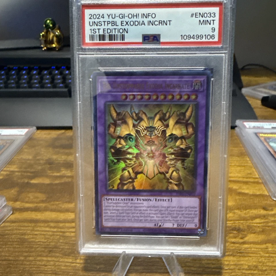 The Unstoppable Exodia Incarnate INFO-EN033  PSA 9  - Image 1 of 1