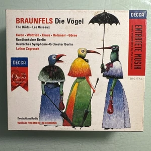 Braunfels - Die Vögel / Kwon · Wottrich · Kraus · Holzmair · Zagrosek CD Decca - Picture 1 of 6