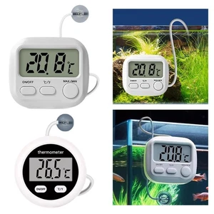 Aquarium Thermometer Magnetic Fish Tank Thermometer Multi Use High Precision - Picture 1 of 15