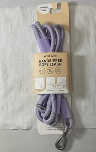 Wild One Adjustable Hands-Free Rope Leash - Lilac - Brand New - Picture 1 of 5