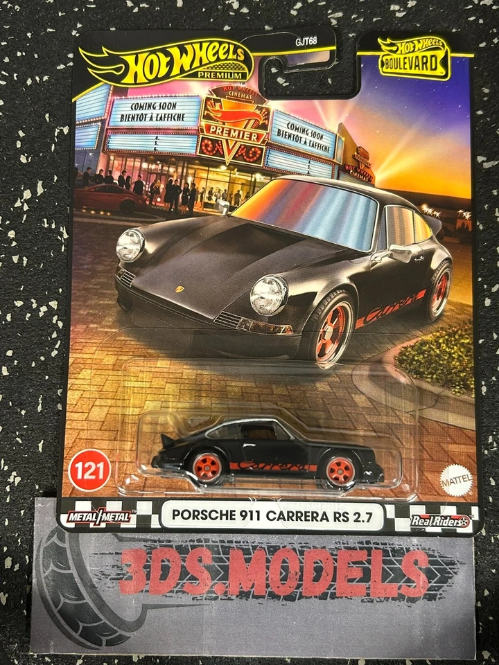 PREMIUM BOULEVARD PORSCHE 911 CARRERA Hot Wheels 1:64 **COMBINE POSTAGE** - Image 1 of 1