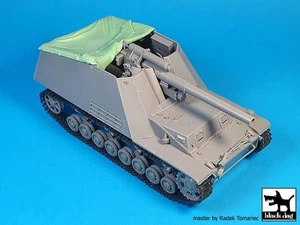 Black Dog 1/35 Sd.Kfz.165 Hummel (Early/Late) WWII Canvas Cover (Tamiya) T35271 - Picture 1 of 1