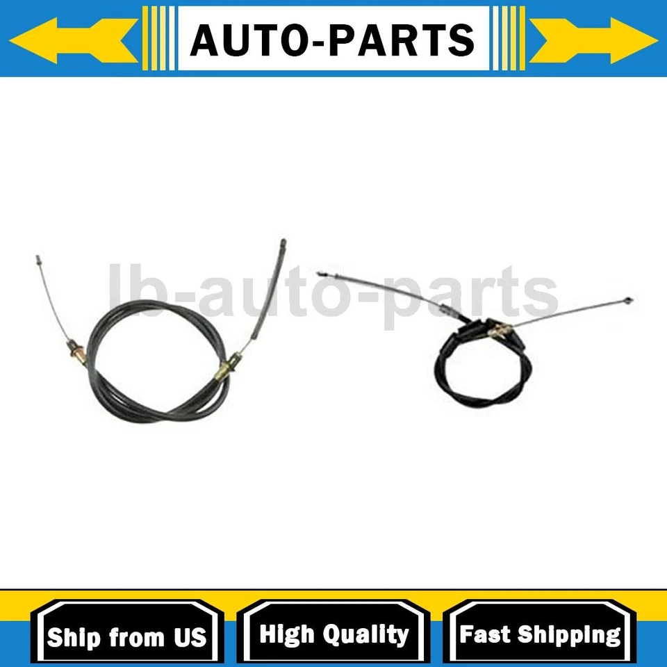 Cable de freno de estacionamiento trasero Dorman 2 piezas para Ford F-100 1975 5,9 L Foto 1 de 4