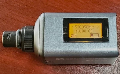 Sennheiser SKP100 G3 Wireless Mic Plug-On ENG Transmitter A: 516-55 EW100P NICE - Image 1 of 4