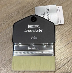 Liquitex Professional Freestyle Large Scale Paddle Brush 4 inch Art Paint - Bild 1 von 2