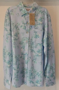 Camicia Tommy Bahama Uomo Taglia M San Lucio Bloom a Ricambio Spa Blu Vendita al Dettaglio $138. - Foto 1 di 23