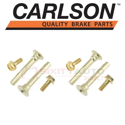 2 pc Carlson Front Brake Caliper Guide Pin Kit for 1994-1997 Honda Civic del ny Foto 1 de 4