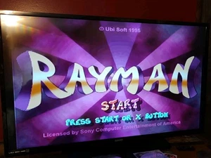 Rayman PlayStation 1 PS1 Complete CIB Greatest Hits Tested - Picture 1 of 4
