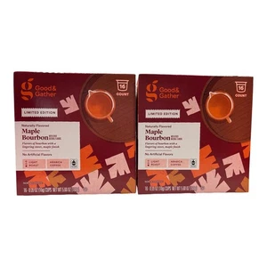 Good & Gather Coffee Maple Bourbon Box of 16 Pods - Set of 2  BB 6/26 - Picture 1 of 3