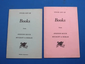 Arkham House Stock List of Books 1969 & 1970-1971 H P Lovecraft Blackwood - Bild 1 von 6