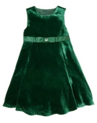 NUEVO CON ETIQUETAS VESTIDO VERDE GYMBOREE CELEBRACIONES NAVIDEÑAS TALLA 4 NIÑAS NAVIDAD Foto 1 de 2