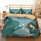 3d The Shape Of Water Quilt Duvet Cover Set Bedclothes Kids Doona Cover King