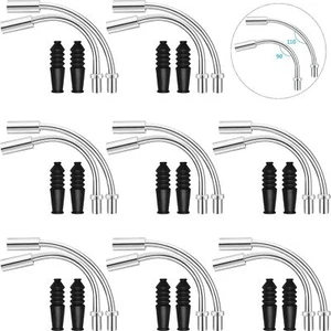 32 Piezas Cable de Fideos de Freno de Bicicleta Bicicleta Ciclismo Tubo de Freno con Botas de Goma f - Imagen 1 de 1