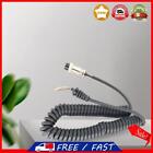8 Pins Handheld Speaker Mic Micorphone Cable Stretchable for ICOM IC-449C 229C