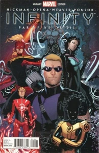 INFINITY #5 1:150 SARA PICHELLI VARIANT 2013 THANOS BLACK ORDER MARVEL 120722 - Picture 1 of 1