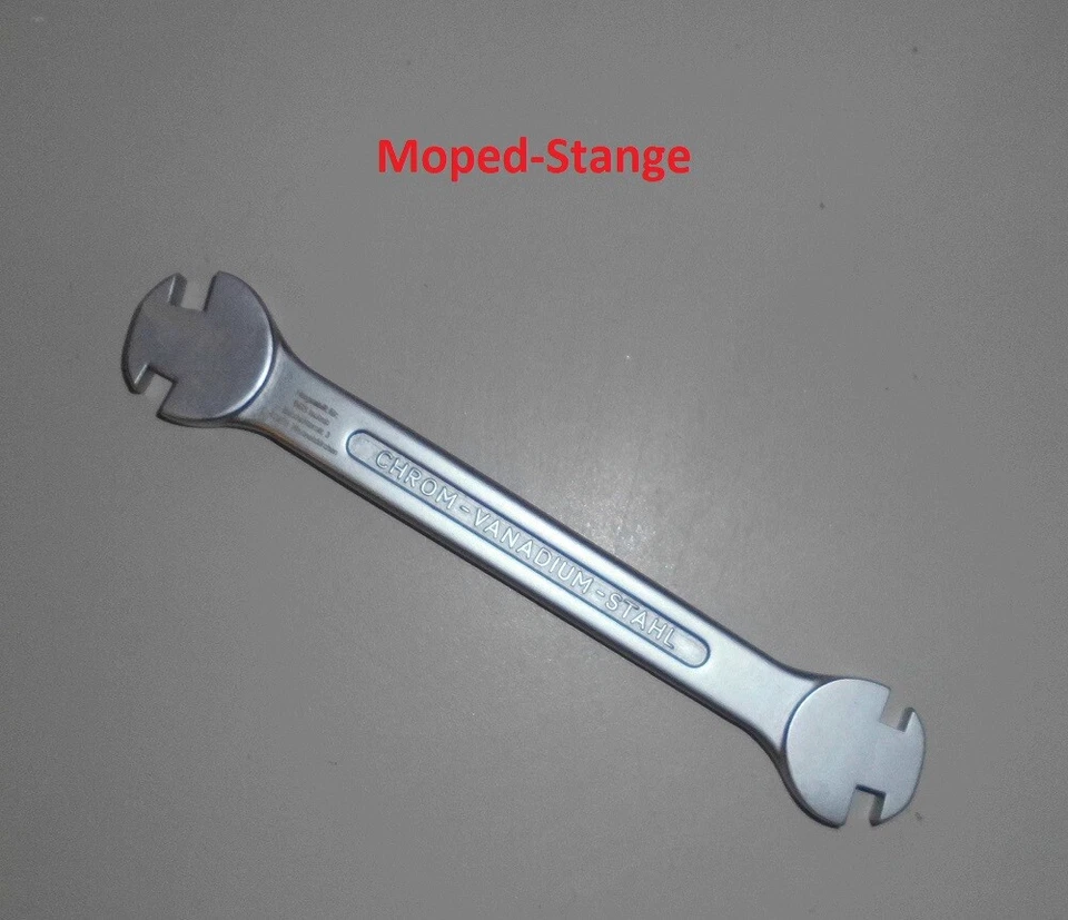 Nippelspanner Speichenschlüssel Gabelform passend für IFA Simson MZ S51 Schwalbe - Bild 1 von 1