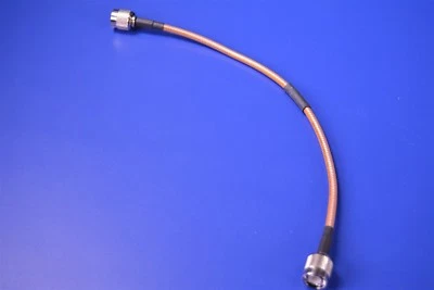 Conjunto de cable TNC 12" macho a macho RG400 Foto 1 de 2