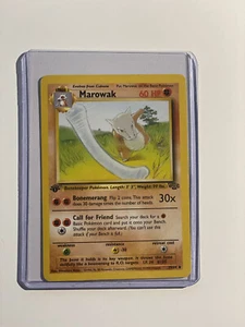 1st Edition Marowak Jungle Set Near Mint PSA Worthy 1999 Pokemon WOTC Card 39/64 - Picture 1 of 2