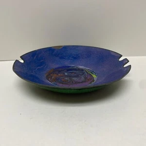 Handmade Multicolor Japanese Soy Sauce Dipping Bowl Tray - Picture 1 of 7