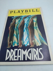Dreamgirls July 1983 - Imperial Theatre Playbill Adriane Lenox - Bild 1 von 5