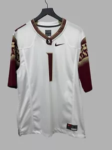 Camiseta de fútbol americano Nike Team Florida State Seminoles #1 para hombre talla mediana - Imagen 1 de 4