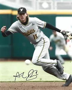 LOTE 8X10 FIRMADO POR WICHITA STATE SHOCKERS GRANDES DEL BÉISBOL ALEC BOHM LUKE RITTER - Imagen 1 de 2